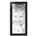 thumbnail image 2 of ArtToFrames 10" x 22" Black Engraved Edges Picture Frame, 10x22 inch Black Wood Poster Frame (WOM-4055), 5 Pack, 2 of 7