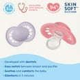 thumbnail image 4 of MAM Variety Pack Pacifier, 6+ months, Girl, 3 Pack, 4 of 14