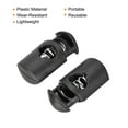 thumbnail image 4 of Uxcell 8mm Dia Spring Plastic Cord Locks Rope Stoppers for Camping Black 12Pack, 4 of 6