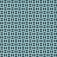 thumbnail image 1 of Ahgly Company Machine Washable Indoor Square Transitional Deep-Sea Blue Area Rugs, 6' Square, 1 of 7