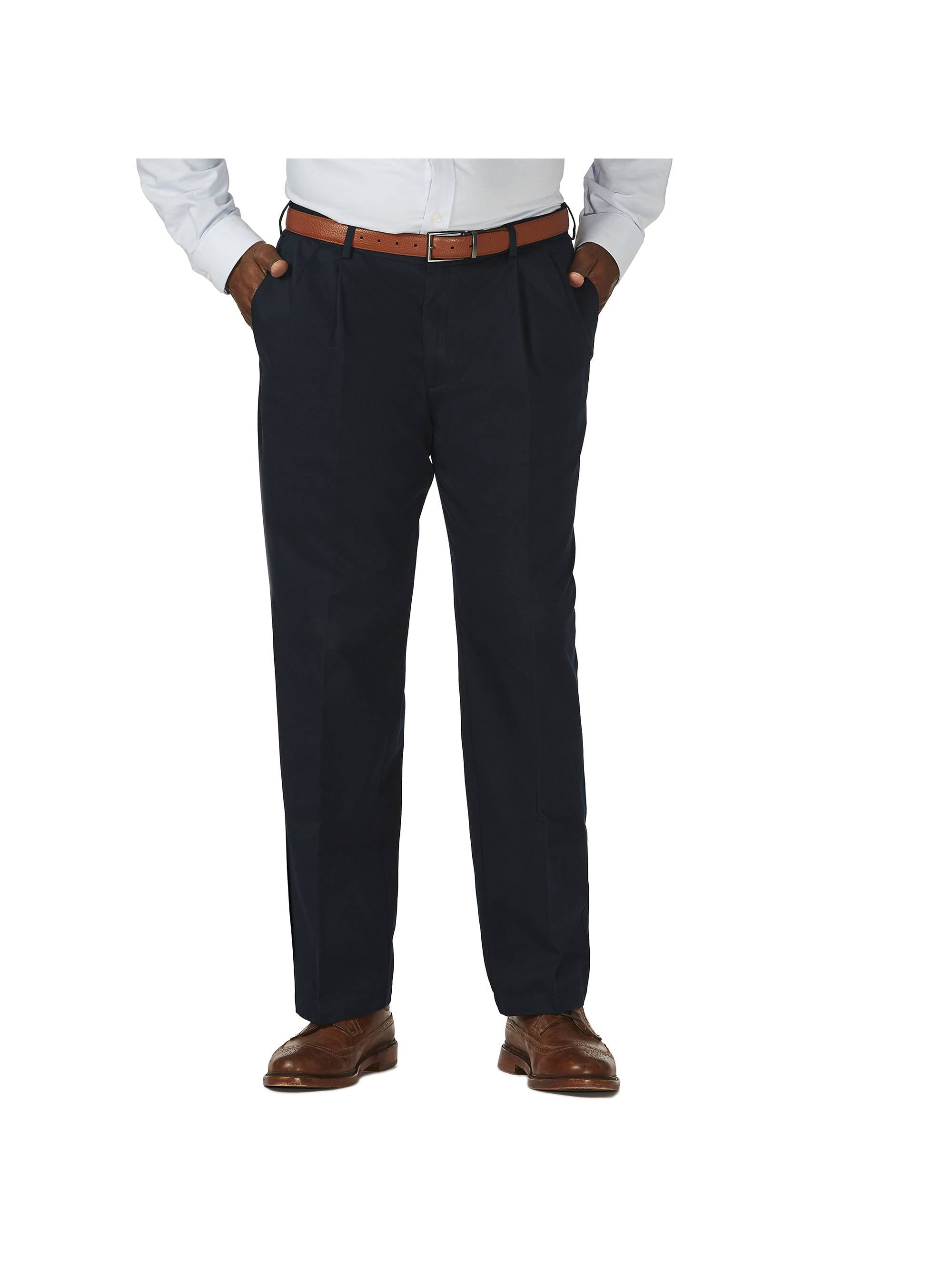 Photo 1 of Haggar Men's Big Tall Work to WeekendKhaki Pleat Pant Classic Fit 41714957524