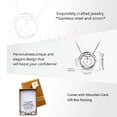 thumbnail image 3 of Christian Circle Ring Necklace Engraved Faith As Small As A Mustard Seed Can Move Mountains, with Gift Box (Heart), 3 of 7