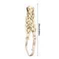 thumbnail image 3 of Fiudx Diadema Trenzada Elegante Moda para Mujer, Accesorios para El Cabello, 3 of 5