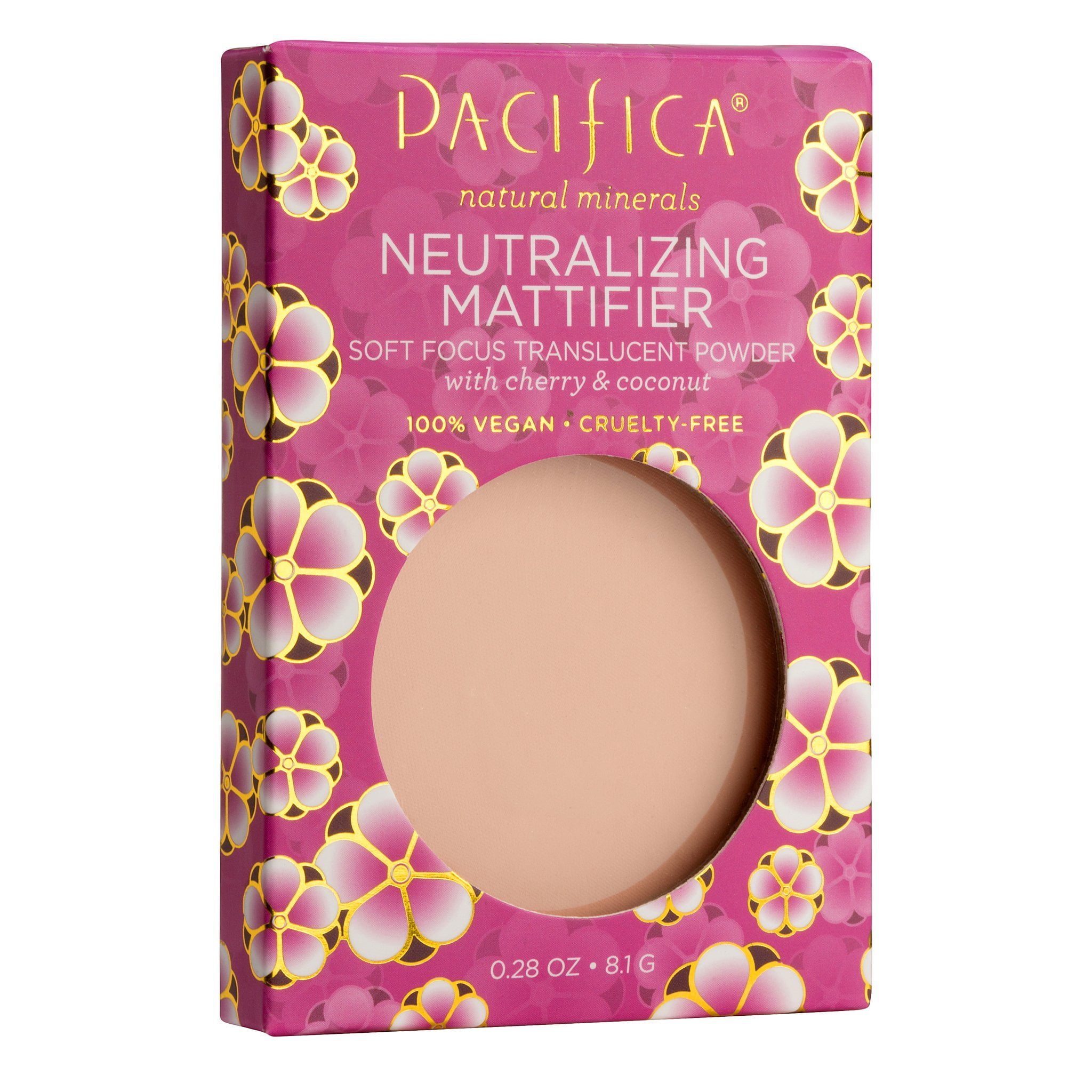 Pacifica Beauty Cherry Powder Neutralizing Mattifier , 0.28 Ounce