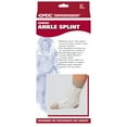 thumbnail image 3 of OTC Canvas Ankle Splint, White, Small, 3 of 3