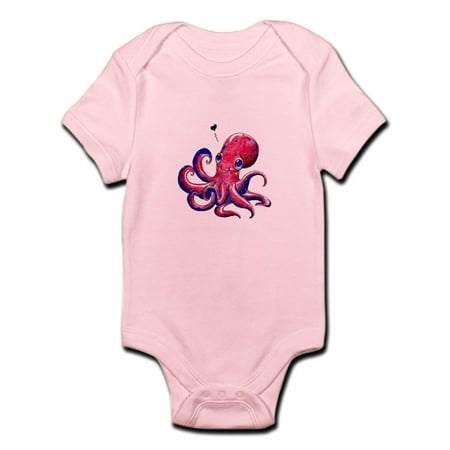 

CafePress - Squid Love Infant Body Suit - Baby Light Bodysuit