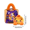 thumbnail image 2 of Halloween Surprise Dumpling Plush Toy, Kawaii Mystery Pumpkin Stuffed Animal Decor in Portable Carry Box, Spooky Holiday Party Favor Collectible, 2 of 3