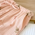 thumbnail image 6 of Wancir Cotton Cute Pajama Pants Women Wide Leg Floral Animals Pajamas Bottoms Lounge PJ Pants Coastal Summer Clothes, 6 of 8