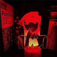thumbnail image 4 of Lampara de Anime 3D shaofei Komi no puede comunicarse 7 cambios de Color, 4 of 4
