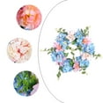 thumbnail image 4 of Bfogop 12 Inch Spring Blue Hydrangea Wreaths for Front Door,Spring Door Wreath with Blue White Rose and Peony Flower for Wedding or Indoor&Outdoor Wreath Decoration, 4 of 9