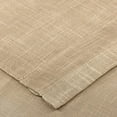 thumbnail image 3 of Diamond Home Natural Tan Rod Pocket Light Filtering Kitchen Cafe Curtains, 27” x 24” (2 Panels), 3 of 3