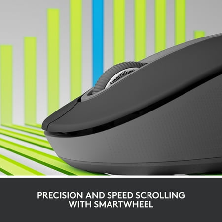Logitech - Signature M650 Wireless Mouse with Silent Clicks - Graphite