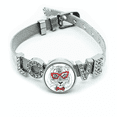 thumbnail image 1 of Gafas tigre lindo animal Pulsera pulsera pulsera de cristal amor pulsera ajustable, 1 of 2