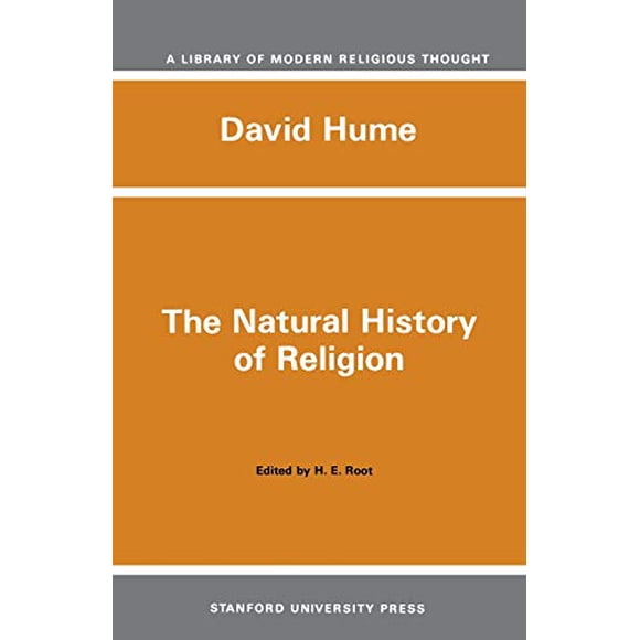 Histoire Naturelle de la Religion (Bibliothèque de la Pensée Religieuse Moderne)