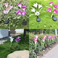 thumbnail image 5 of Paquete de 4 luces solares para jardín, flores de lirio, luces LED cambiantes multicolores, energía solar para jardín, Patio, camino, fiesta, vacaciones brillar Electrónica, 5 of 5