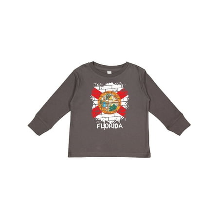 

Inktastic Graffiti Florida State Flag Gift Toddler Boy or Toddler Girl Long Sleeve T-Shirt