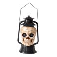 thumbnail image 2 of Farol de Halloween, decoración de Halloween, farol portátil espeluznante para el porche Cráneo, 2 of 9