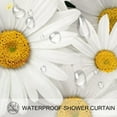 thumbnail image 3 of Little Daisy Waterproof Printed Bathroom Curtain Set with Hooks for Bathroom Decoration, 3 of 6