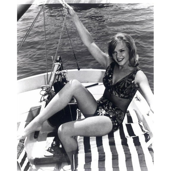 Anne Francis - On A Boat Photo Print (8 x 10) - Item # DAP11210