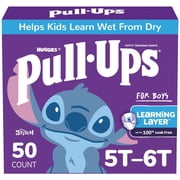 Pull-Ups Boys Potty Training Pants Disney Special Edition, 5T-6T, 50 Count