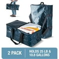 thumbnail image 4 of CleverMade 2pk Storage Duffel - 41L - Ocean (2PK), 4 of 6