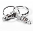 thumbnail image 3 of 2 Packs Spring Plunger with Pull Ring, 1/4"- 20 Thread Size, 0.31" Thread Length, Stainless Steel Non-Locking Type Stubby Hand-Retractable Spring Plunger Index Plunger, 3 of 7