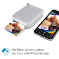 thumbnail image 3 of Impresora HP Sprocket Luna Pearl Portátil 2x3" Bluetooth 75 Hojas, 3 of 5