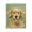 Smiling Golden Retriever Portrait, variant on Stupell Industries Farmhouse Joyful Golden Retriever Portrait Black Framed Giclee Art, 11 x 14, by Lil' Rue