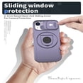 thumbnail image 6 of AUshell for iPhone 14 Case, Slide Camera Window Compatible wth MagSafe Rotating Kickstand Ring Silicone Military-grade Drop Resistant for iPhone 14(6.1" 2022) Magnetic Shockproof Shell, Purple, 6 of 6