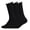 ZA-Black-boys girls soccer socks, variant on 6-14 Years Big Girls Socks Toddlers Ruffle Sock Girl's Knee-High Stockings Kids Cozy Warm Solid Color Long Socks