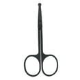 thumbnail image 1 of Stainless Steel Eyebrow Nose Hair Beard Scissors - Round Head Beauty Tool, 1 of 10