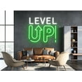 thumbnail image 4 of Glowneon Level Up Neon Sign, Quote Led Sign Wall Decor, 4 of 4