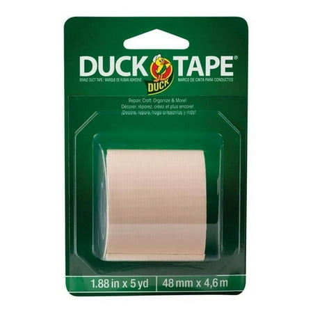 Duck Brand 4760393 Tape 1.88 in. x 5 Yard Beige Solid