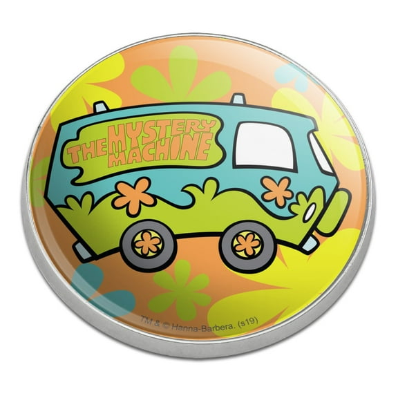 Scooby-Doo The Mystery Machine Golfing Premium Metal Golf Ball Marker