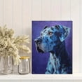 thumbnail image 2 of Great Dane Canvas Print, Pet Portrait Wall Art for Living Room Bedroom Office Study Cafe Bar Home Decor, 2 of 8