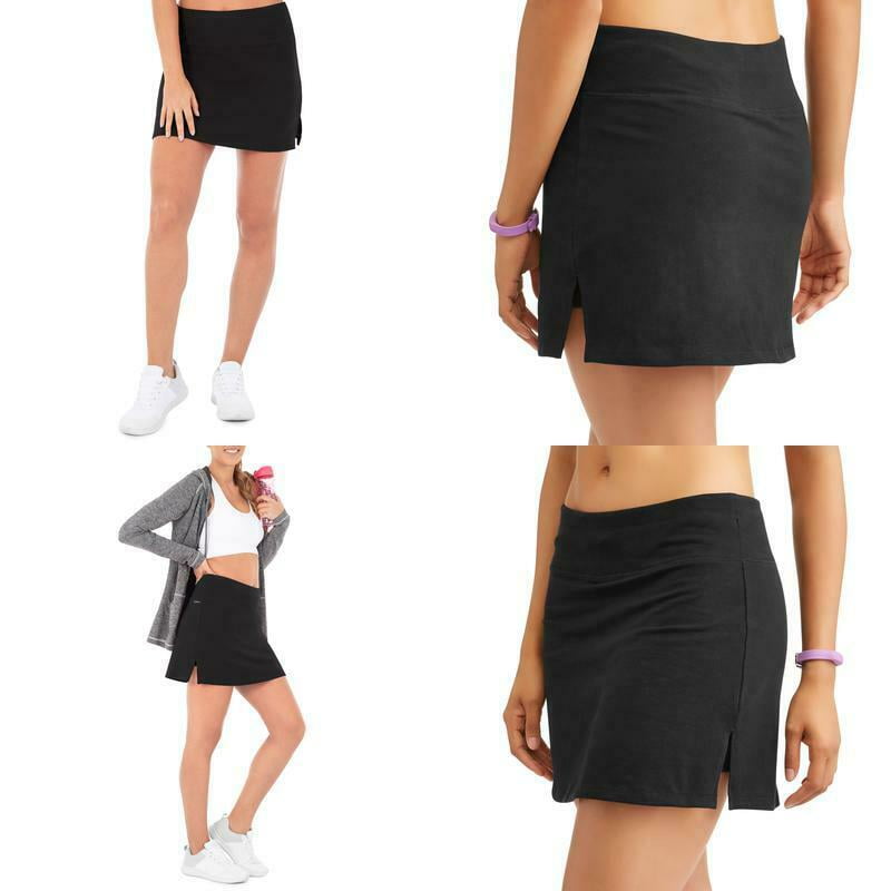 32 Degrees 32 Degrees Cool Women's Active Skort, Black Large NEW