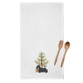 thumbnail image 2 of Scottish Terrier Merry Christmas Tree White Kitchen Towel Set of 2 Dish Towels, 2 of 3