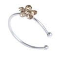 thumbnail image 3 of Copper Fittings Silver-plated Piercing Jewelry C-shaped False Nose Ring, 3 of 9