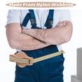 thumbnail image 3 of IFANLANDOR 1Pack Durable Rectangular Slot Tool Holder for Hatchets and Small Hammers with Khaki Nylon Webbing, 3 of 8
