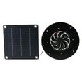 BUYISI Solar Attic Fan 20W Quiet Operation Solar Powered Exhaust Fan