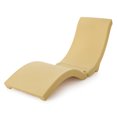 thumbnail image 2 of SwimWays TerraSol Sonoma All Weather Low Profile Deck or In-Pool Chaise Lounge Chair Pool Float, Beige (2 Pack), 2 of 9