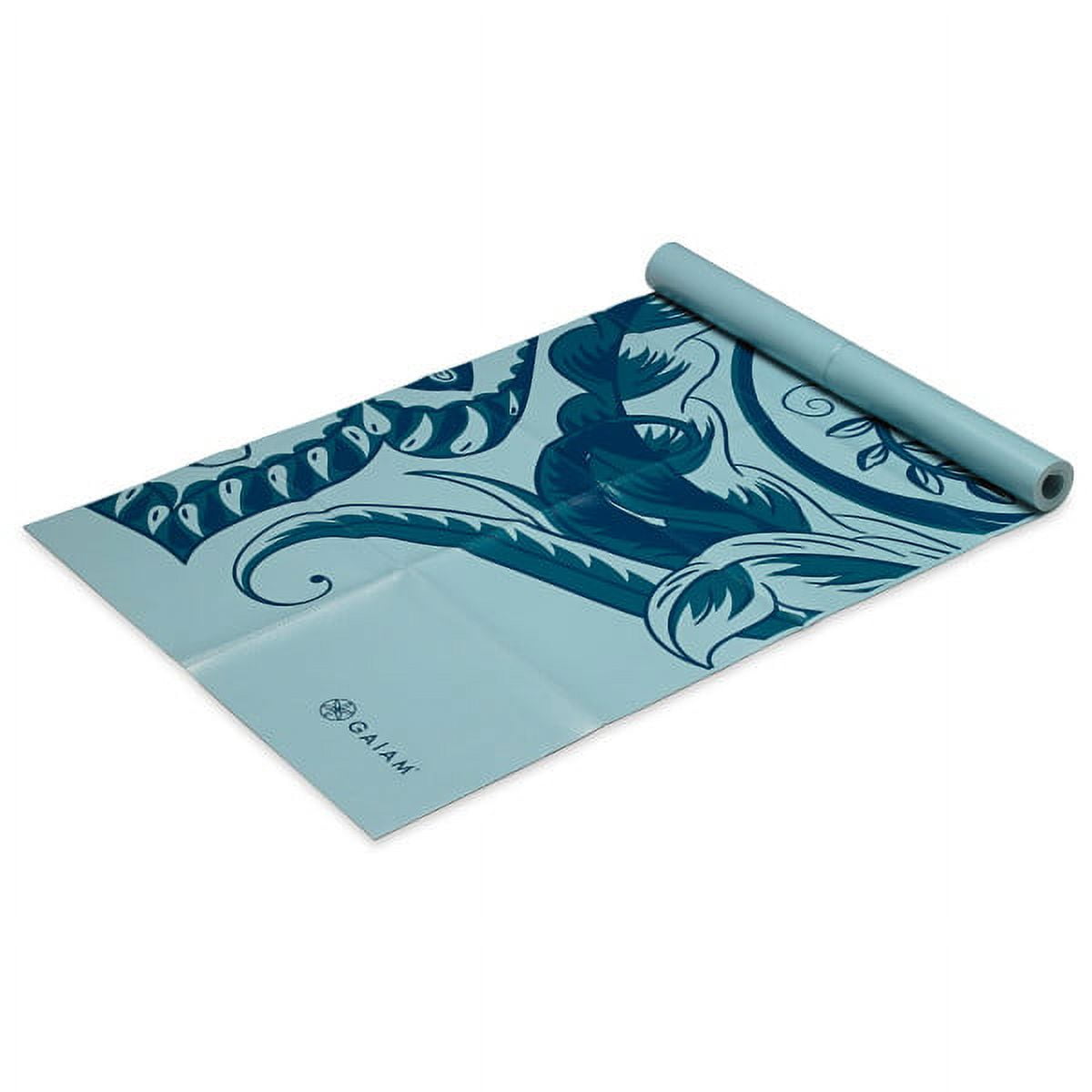 Gaiam Foldable Yoga Mat - Icy Paisley