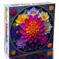 thumbnail image 2 of Mandala Puzzle Bgraamiens de 1000 piezas con gotas de agua florales, 2 of 6