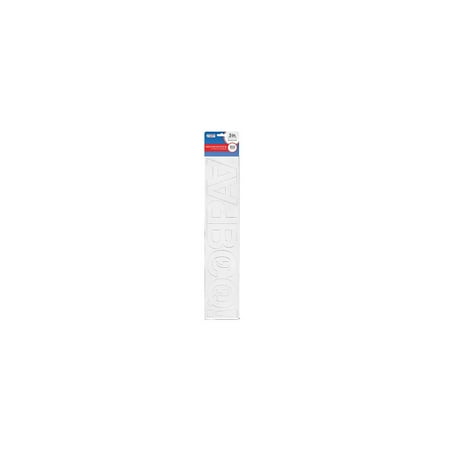 UPC: 0039956814331 | Creative Start Self-Adhesive 3 H Letters Numbers and Characters White 309 Count Pack of 3
