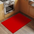 thumbnail image 3 of Christmas Red 2x3 Door Mat Rug, Farmhouse Solid Red Color Modern Art Non-Skid Rubber Backing Large Rectangle Rugs - Living Room Bedroom Home Office, Indoor Floor Mat Carpets Washable Rug, 3 of 9