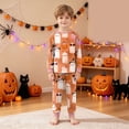 thumbnail image 2 of NOEGOEU 2-9 Years Toddler Boys Girls Halloween Pajamas Kids Soft Long Sleeve Sleepwear Set (Pink,6-7 Years), 2 of 8