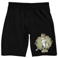 thumbnail image 6 of Where The Wild Things Are Literary Max Men's Black Sleep Pajama Shorts-XXL, 6 of 7