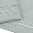 thumbnail image 3 of Unique Bargains Polyester Body Pillowcases 2 Pcs with Envelop Light Gray 20"x54", 3 of 8