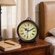 thumbnail image 4 of Reloj Despertador Analógico Vintage, Pequeño y Silencioso, con Luz Nocturna, Funciona con Pilas, Ideal para Mesa, Dormitorio, Mesita de Noche, Sala de Estar, Regalo., 4 of 7