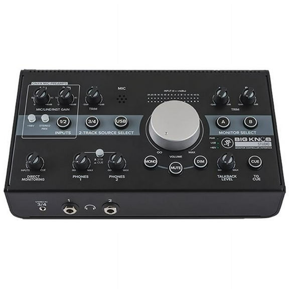Mackie 1112593 Big Knob Studio Monitor Controller & Interface